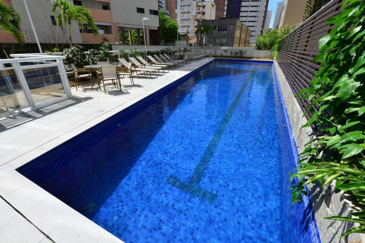 Beira mar Meireles a um passo do mar Fortaleza (Ceara) Exterior foto